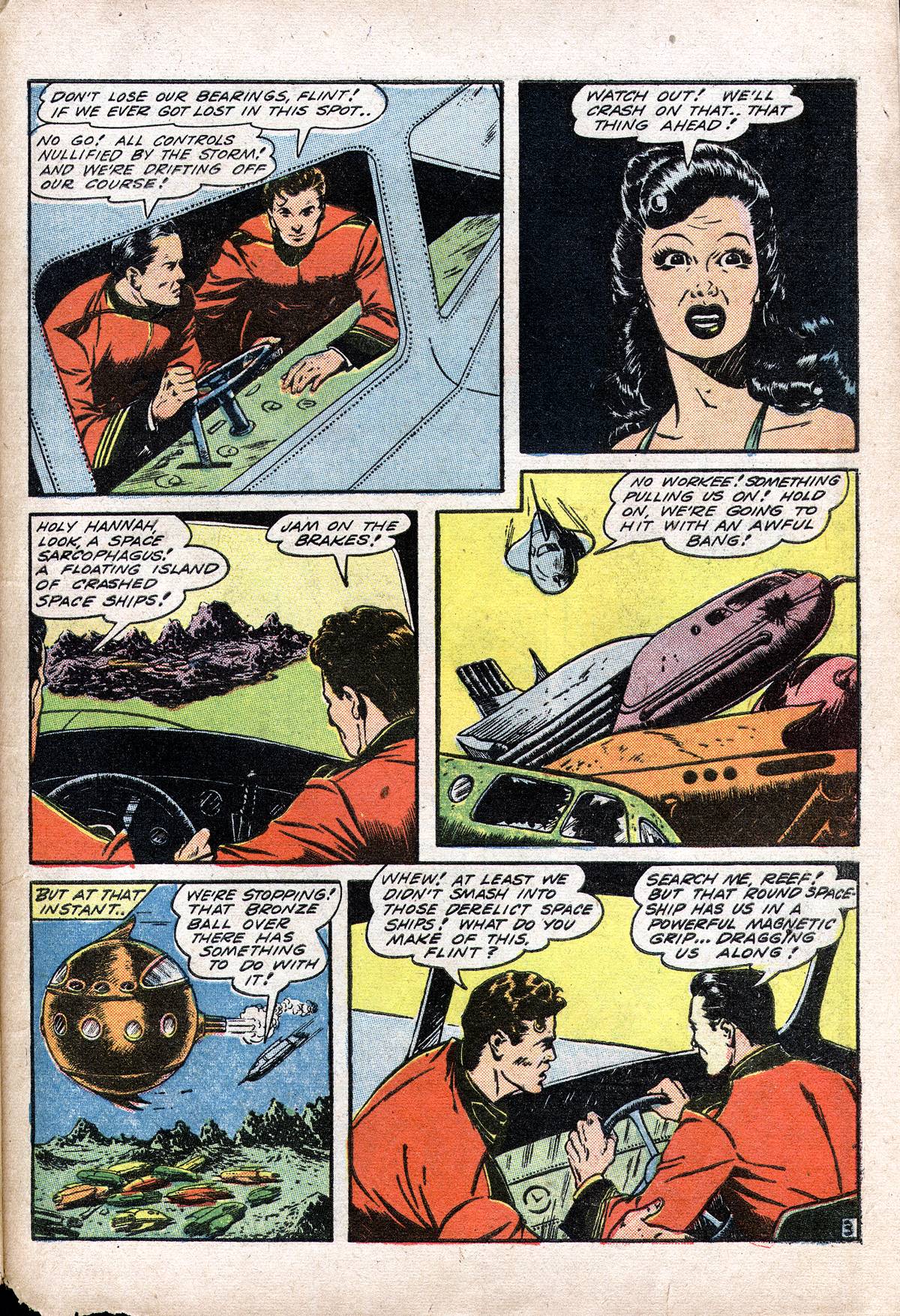 Planet Comics #28 (Fiction House), page 53. Public domain (US).