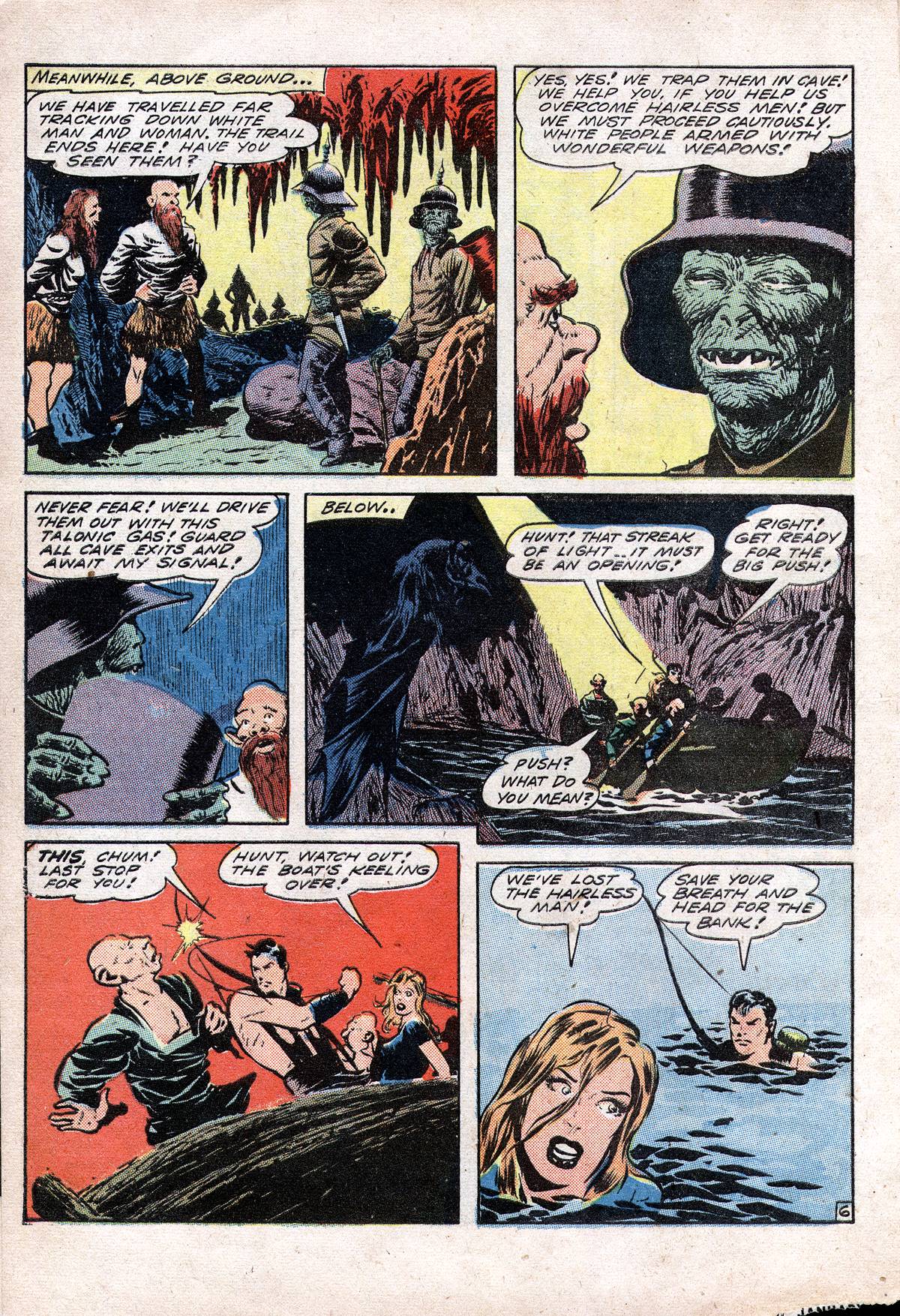 Planet Comics #28 (Fiction House), page 8. Public domain (US).