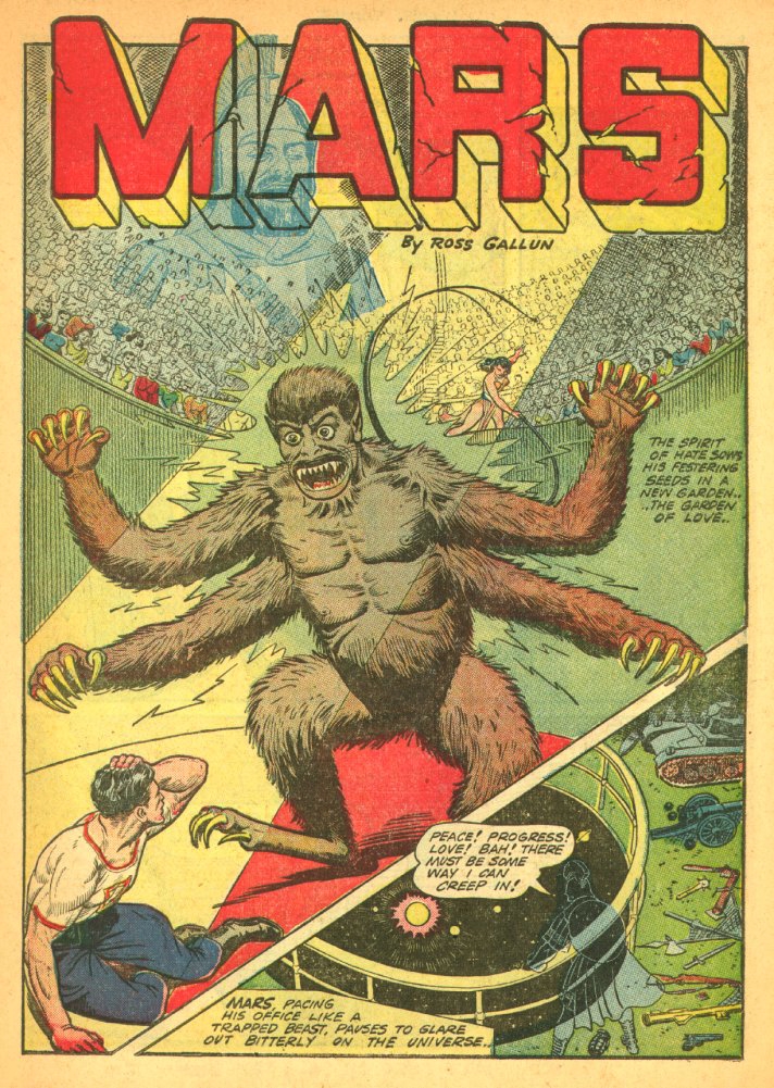 Planet Comics #29 (Fiction House), page 13. Public domain (US).