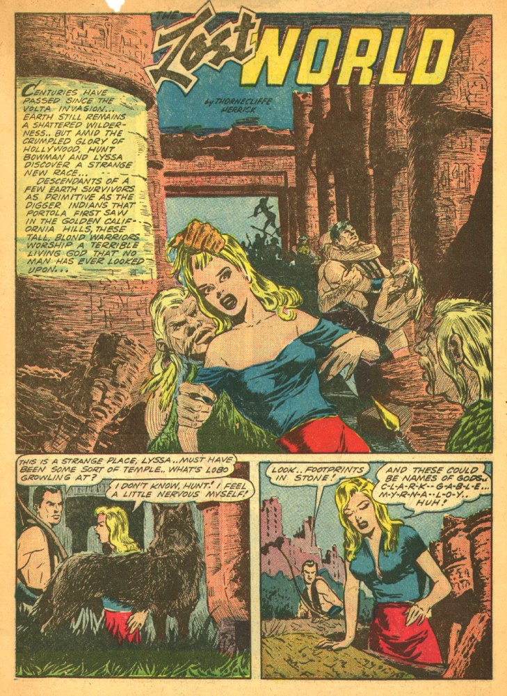 Planet Comics #29 (Fiction House), page 3. Public domain (US).