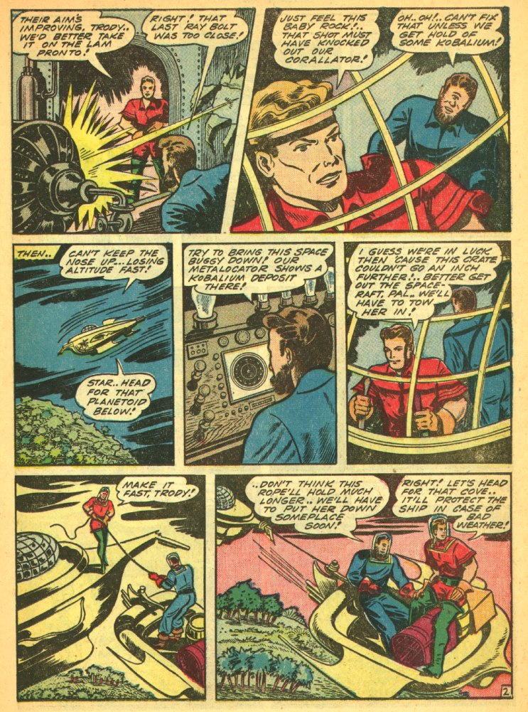 Planet Comics #29 (Fiction House), page 29. Public domain (US).