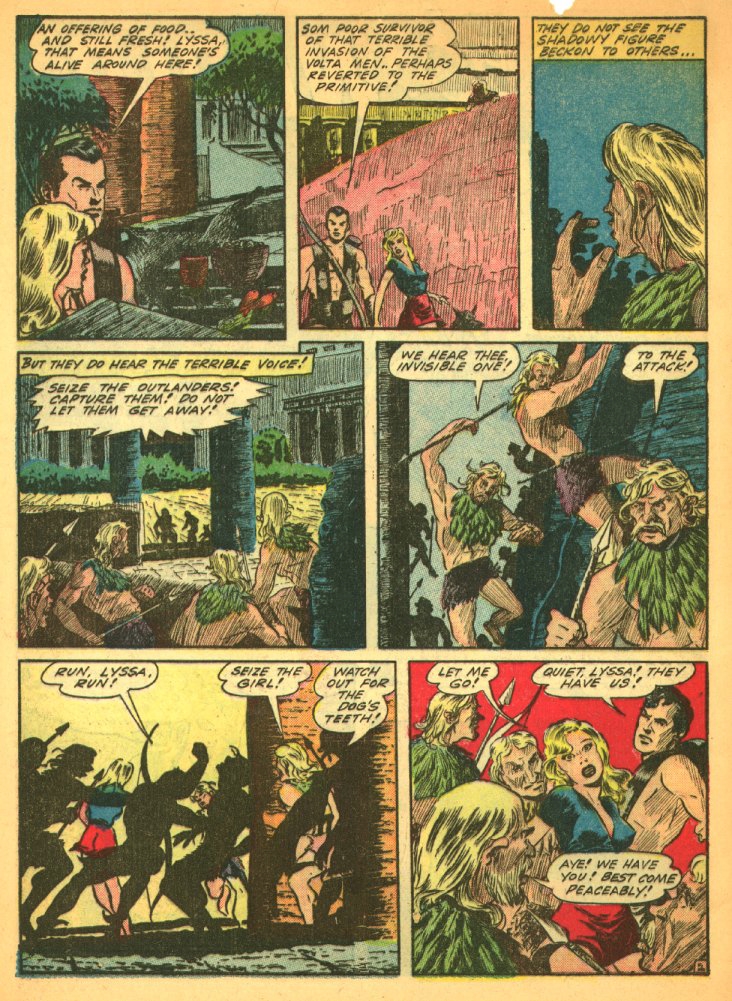Planet Comics #29 (Fiction House), page 4. Public domain (US).