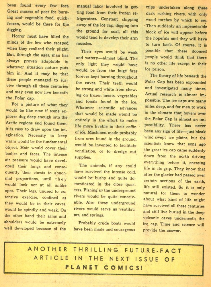 Planet Comics #29 (Fiction House), page 38. Public domain (US).
