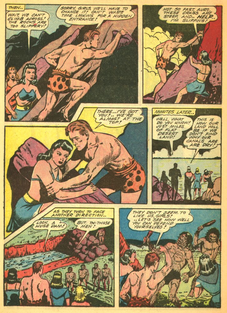 Planet Comics #29 (Fiction House), page 42. Public domain (US).