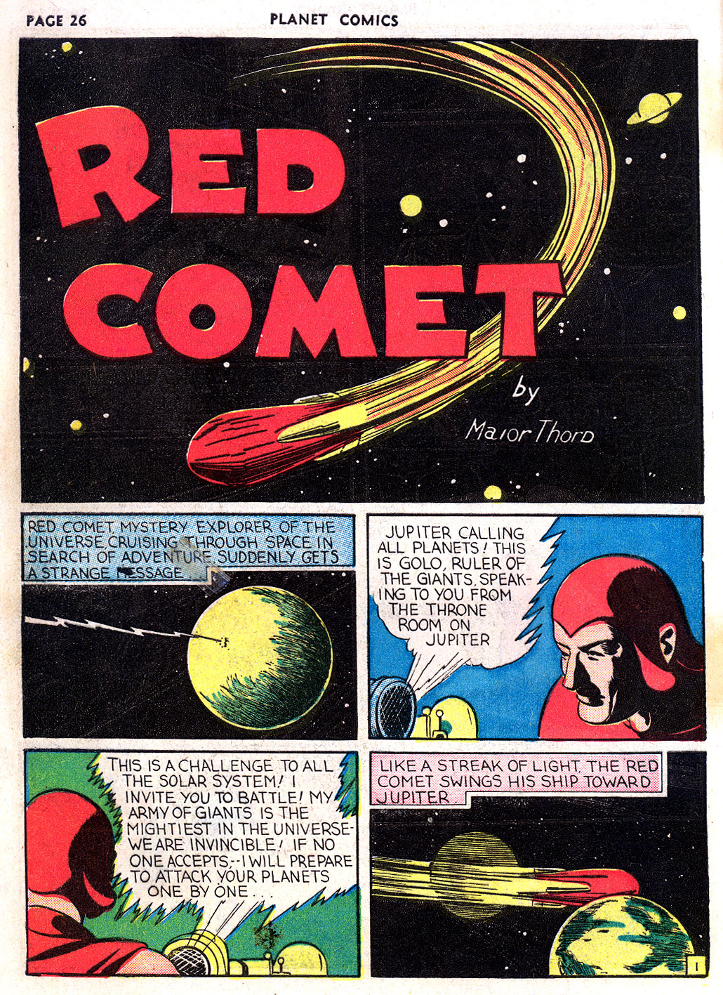 Planet Comics #3 (Fiction House), page 28. Public domain (US).