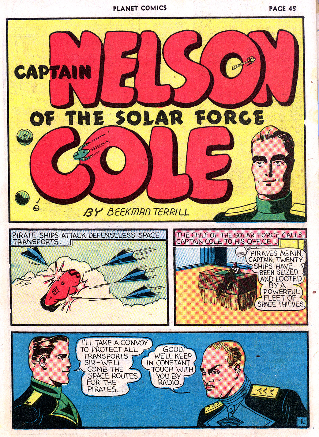 Planet Comics #3 (Fiction House), page 47. Public domain (US).