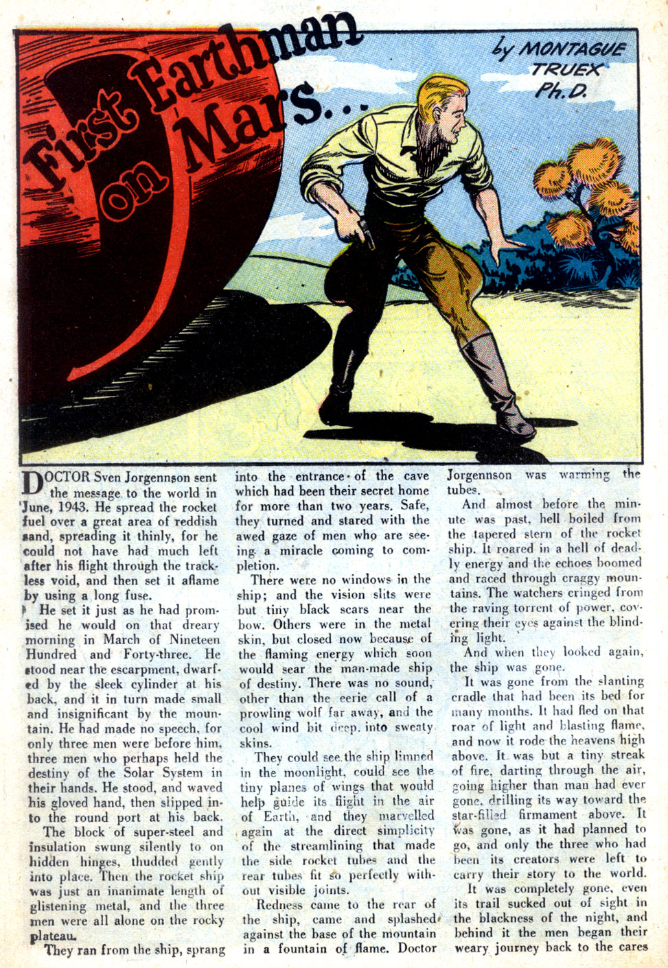 Planet Comics #31 (Fiction House), page 26. Public domain (US).