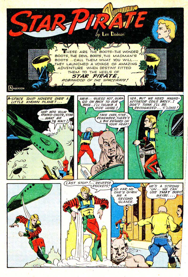 Planet Comics #33 (Fiction House), page 15. Public domain (US).