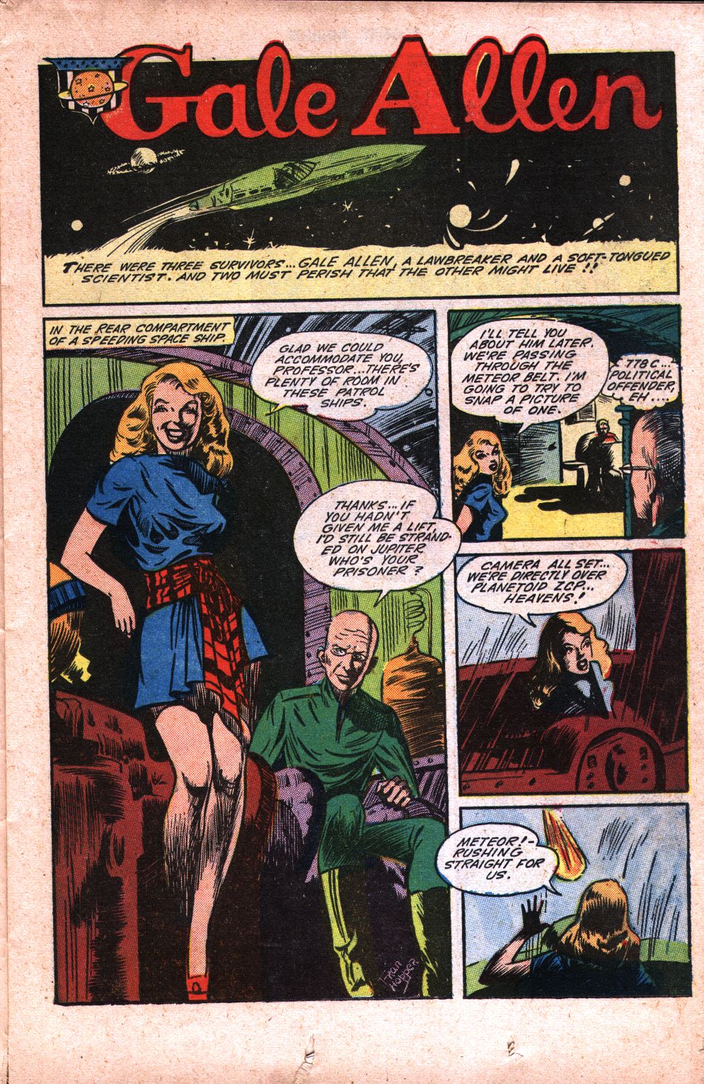 Planet Comics #34 (Fiction House), page 19. Public domain (US).