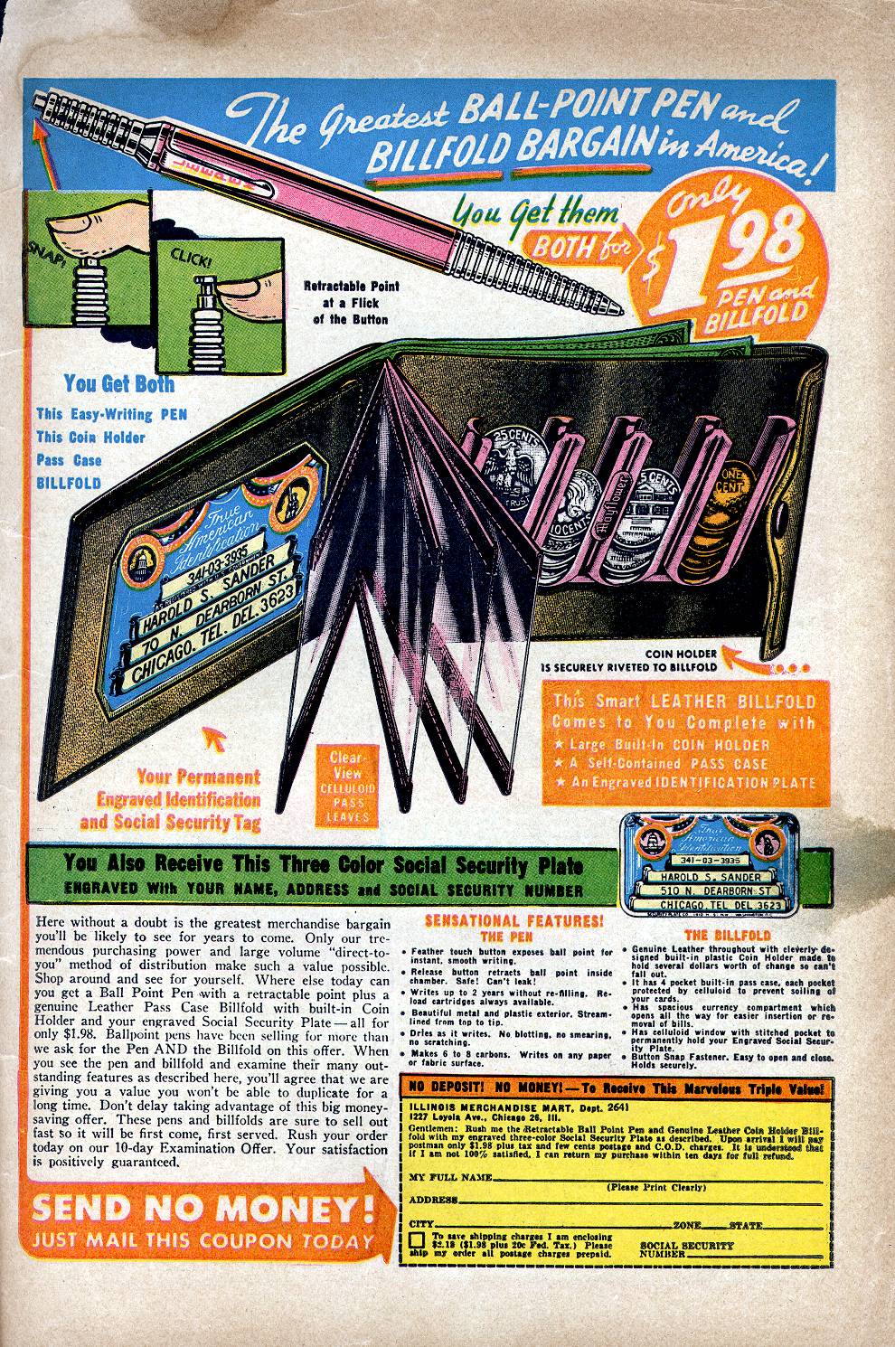 Planet Comics #34 (Fiction House), page 51. Public domain (US).