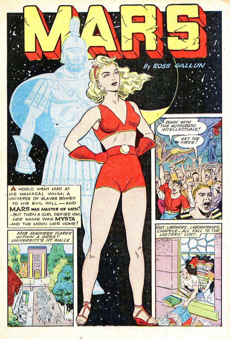 Planet Comics #35 (Fiction House), page 15. Public domain (US).