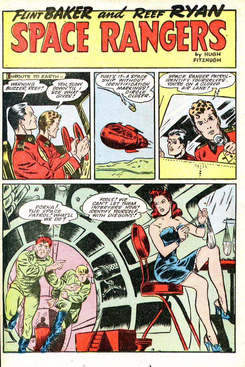 Planet Comics #35 (Fiction House), page 32. Public domain (US).