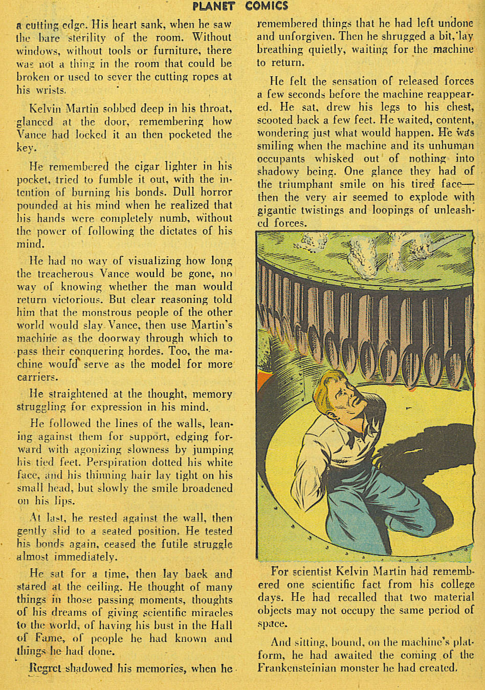 Planet Comics #36 (Fiction House), page 33. Public domain (US).