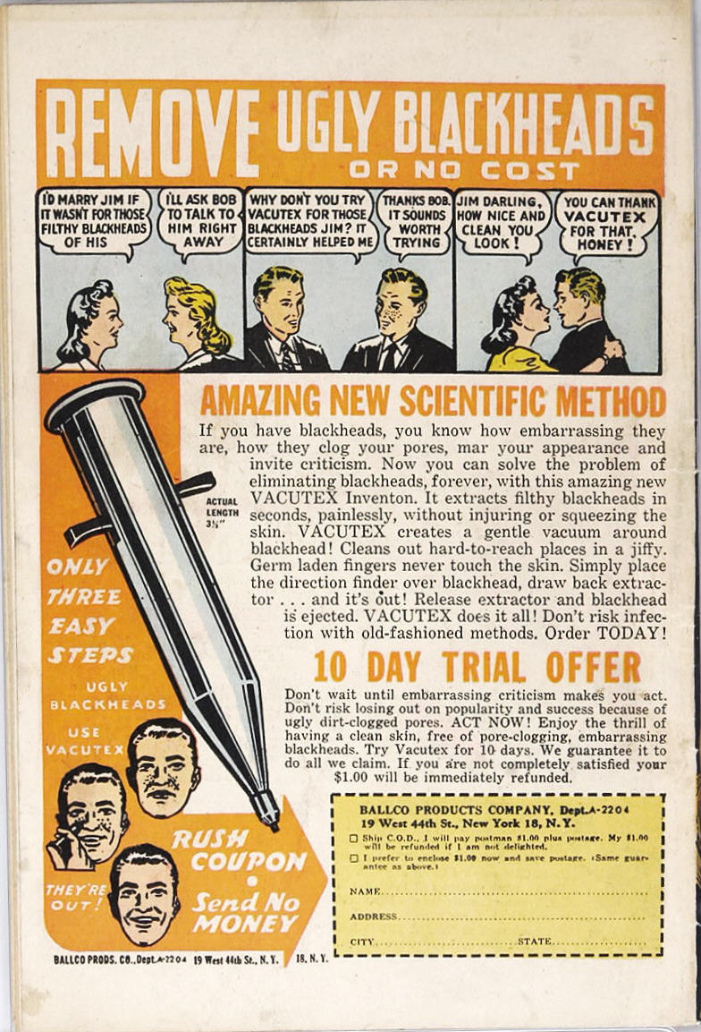 Planet Comics #36 (Fiction House), page 50. Public domain (US).