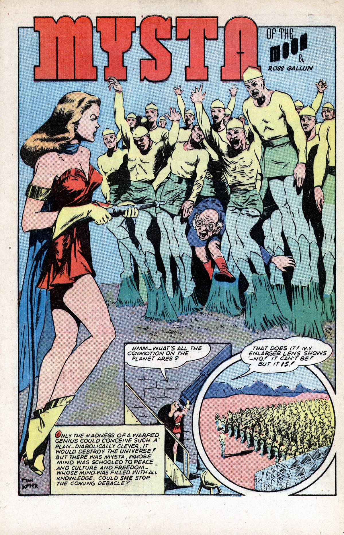 Planet Comics #37 (Fiction House), page 13. Public domain (US).
