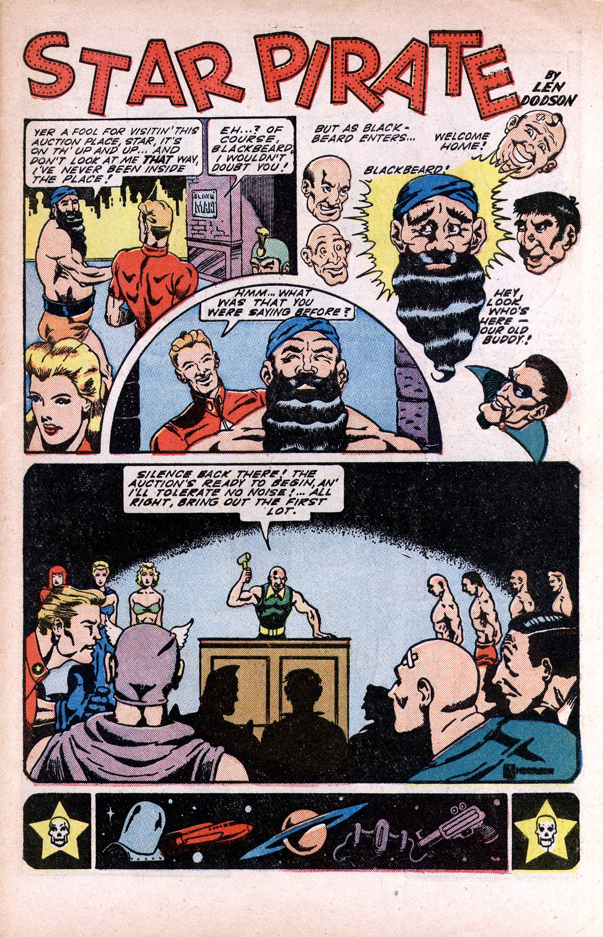 Planet Comics #37 (Fiction House), page 43. Public domain (US).