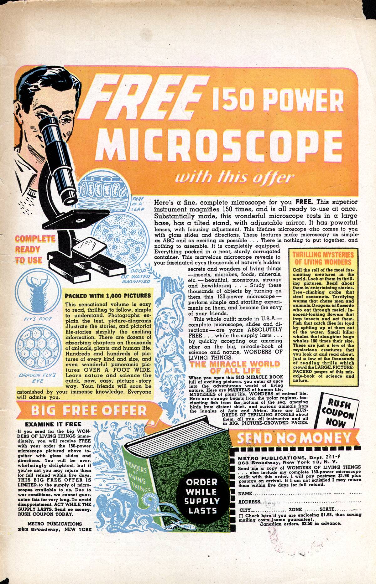Planet Comics #37 (Fiction House), page 51. Public domain (US).