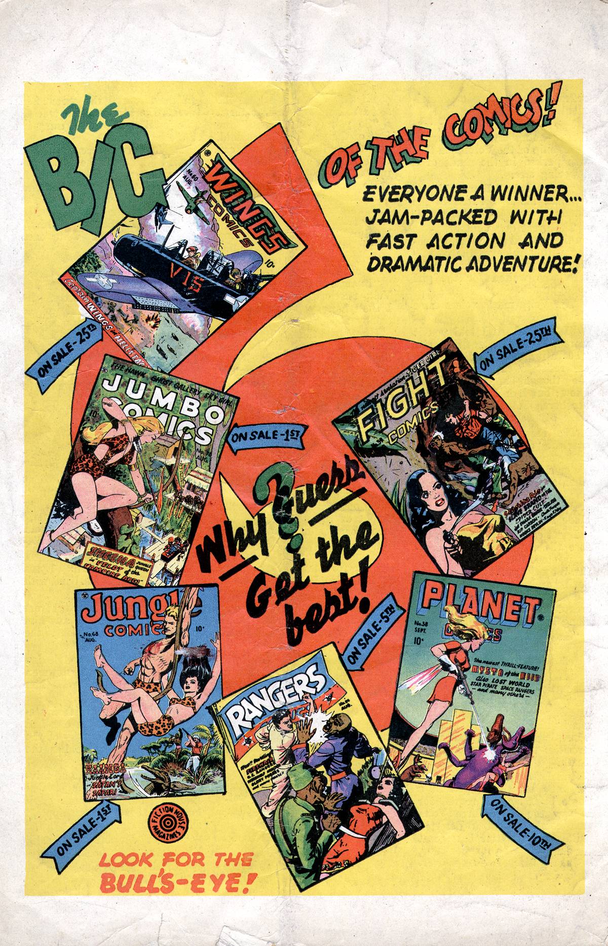 Planet Comics #38 (Fiction House), page 36. Public domain (US).