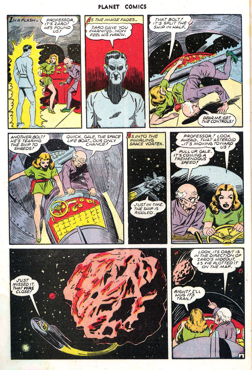 Planet Comics #39 (Fiction House), page 32. Public domain (US).