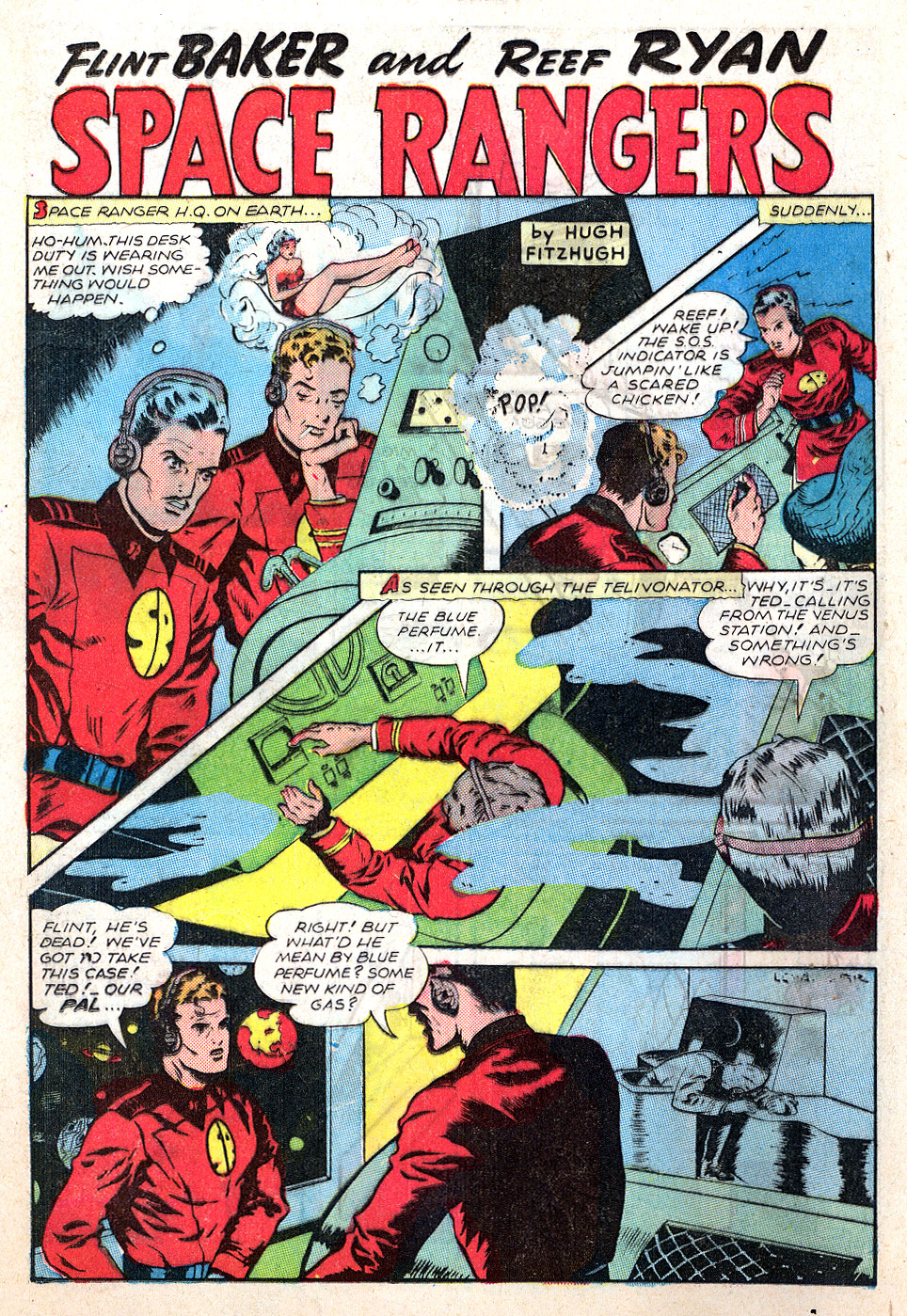 Planet Comics #40 (Fiction House), page 12. Public domain (US).