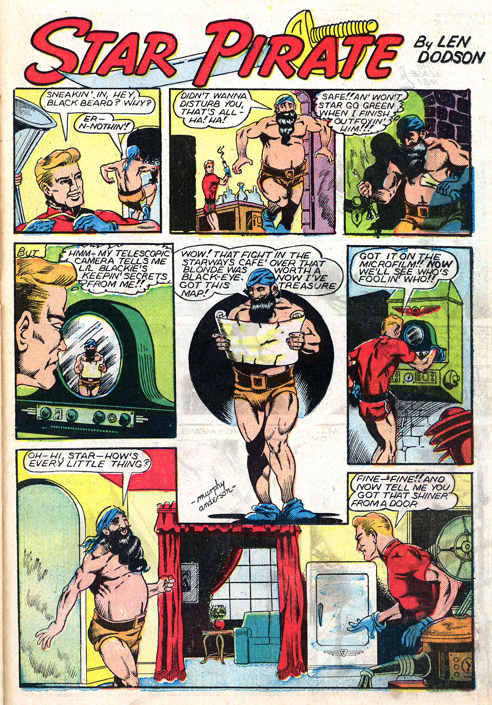 Planet Comics #40 (Fiction House), page 23. Public domain (US).
