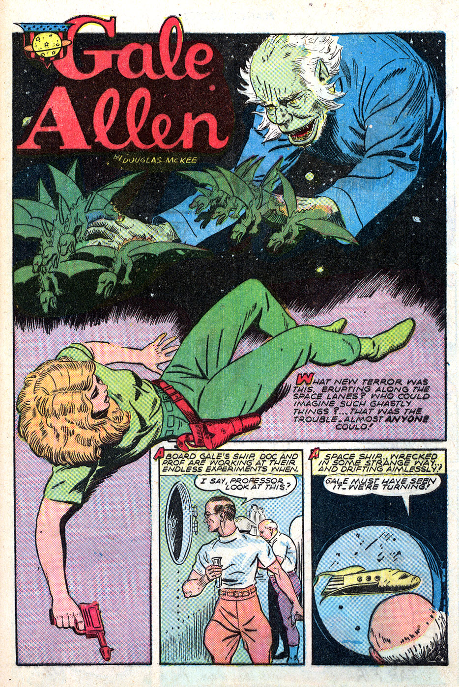Planet Comics #40 (Fiction House), page 29. Public domain (US).