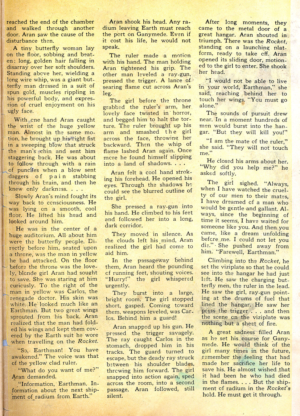 Planet Comics #40 (Fiction House), page 35. Public domain (US).