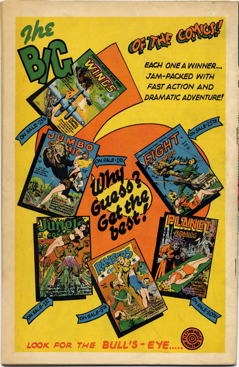 Planet Comics #41 (Fiction House), page 52. Public domain (US).