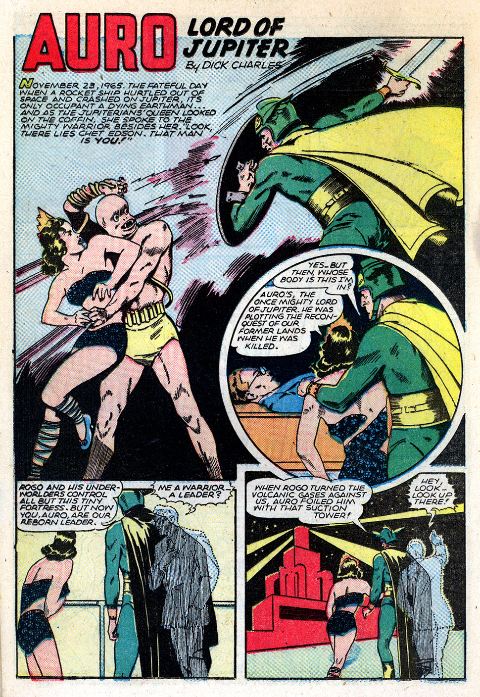 Planet Comics #42 (Fiction House), page 20. Public domain (US).
