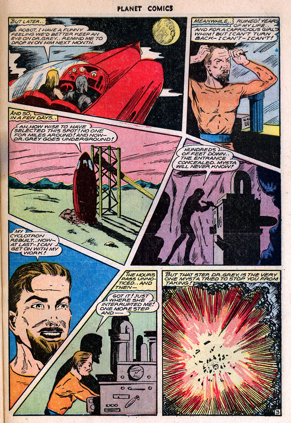 Planet Comics #42 (Fiction House), page 39. Public domain (US).