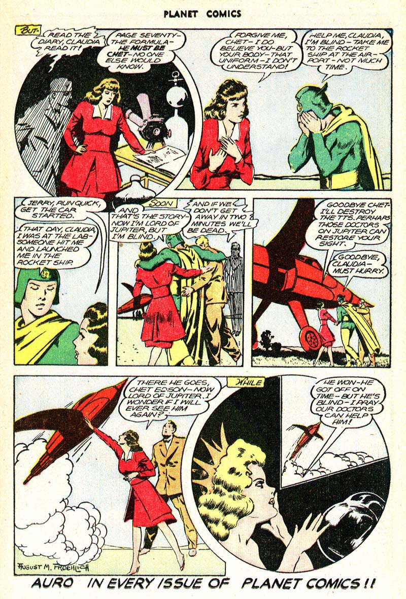 Planet Comics #43 (Fiction House), page 25. Public domain (US).