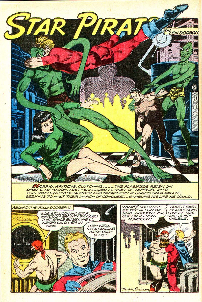 Planet Comics #43 (Fiction House), page 36. Public domain (US).