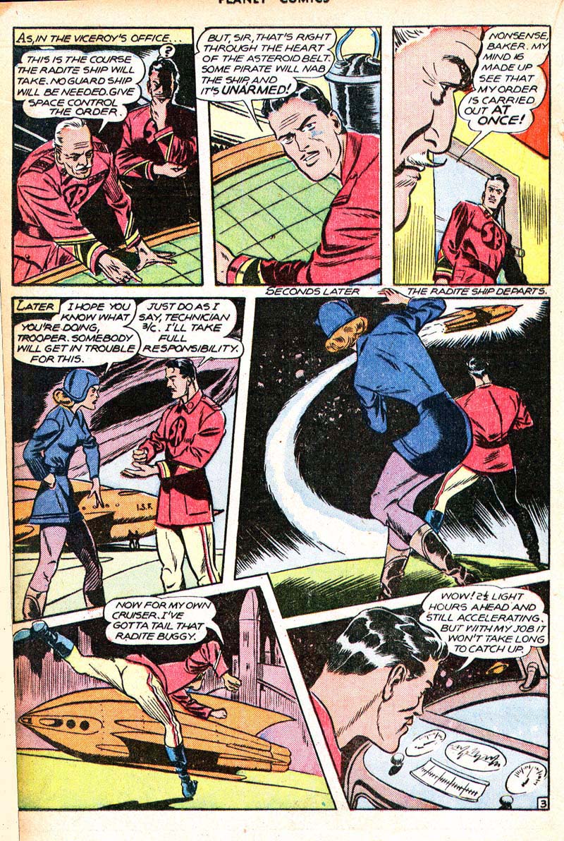 Planet Comics #44 (Fiction House), page 31. Public domain (US).