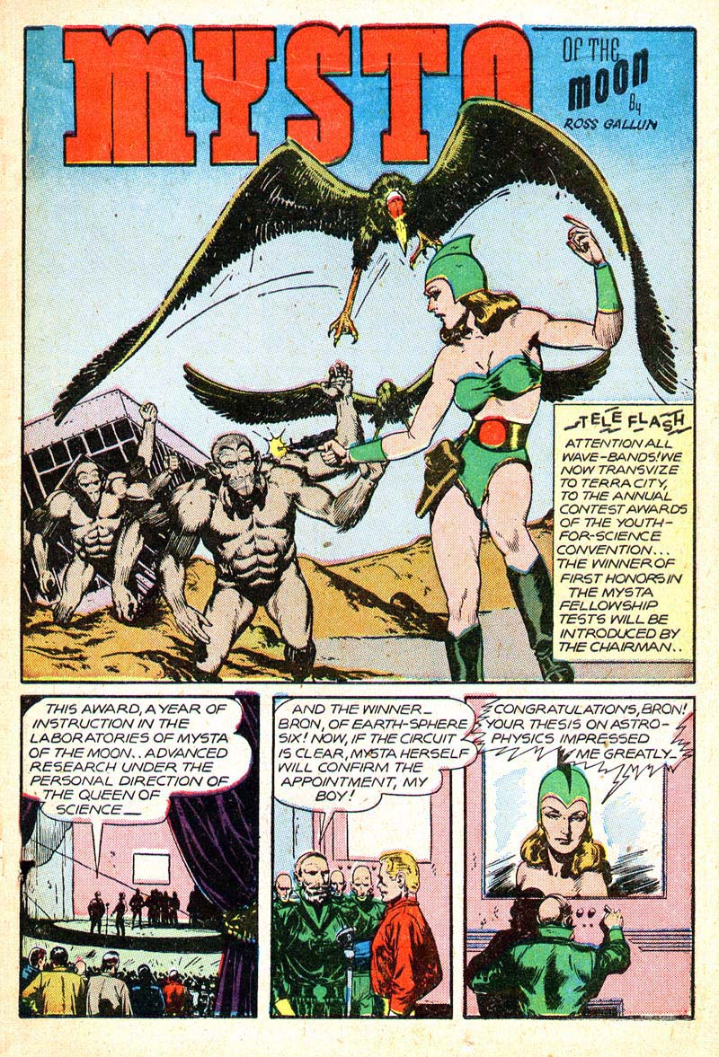 Planet Comics #44 (Fiction House), page 44. Public domain (US).