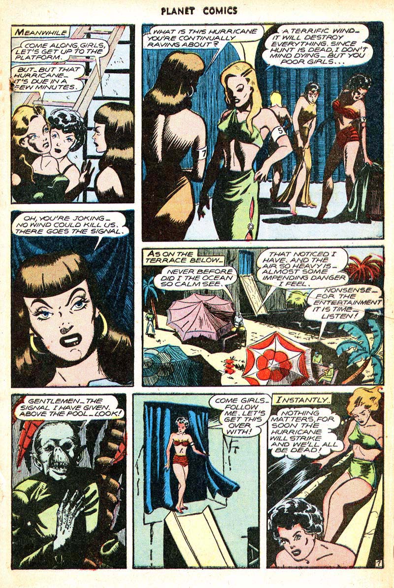 Planet Comics #44 (Fiction House), page 10. Public domain (US).