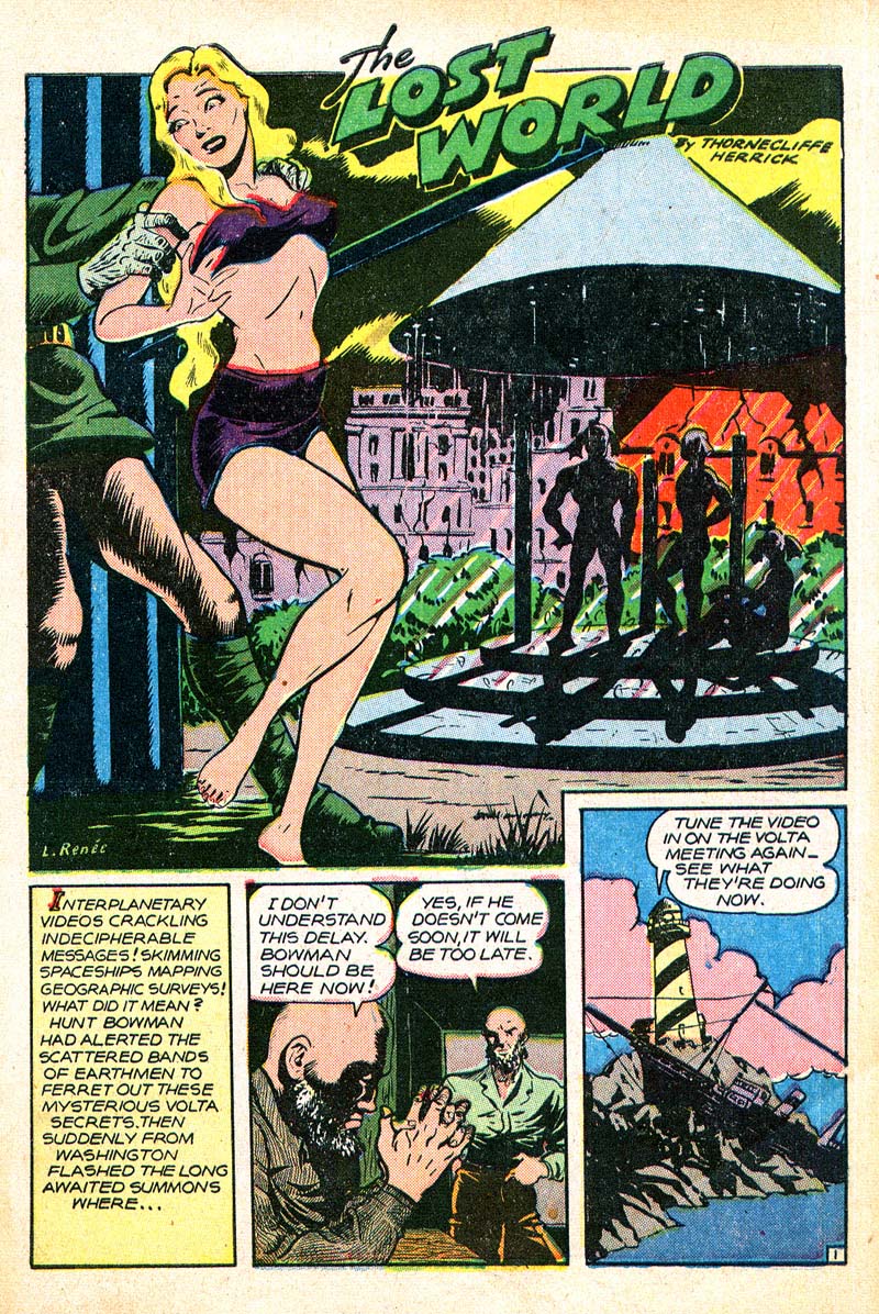 Planet Comics #45 (Fiction House), page 4. Public domain (US).