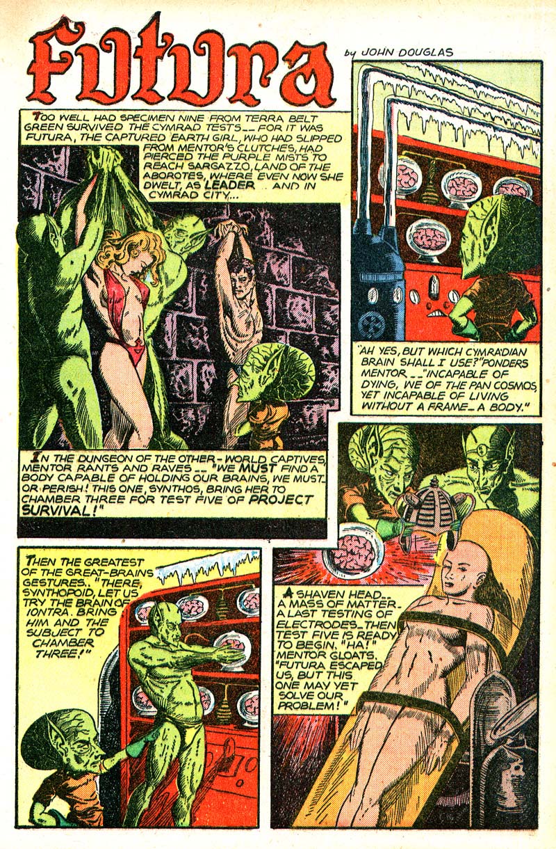Planet Comics #46 (Fiction House), page 14. Public domain (US).