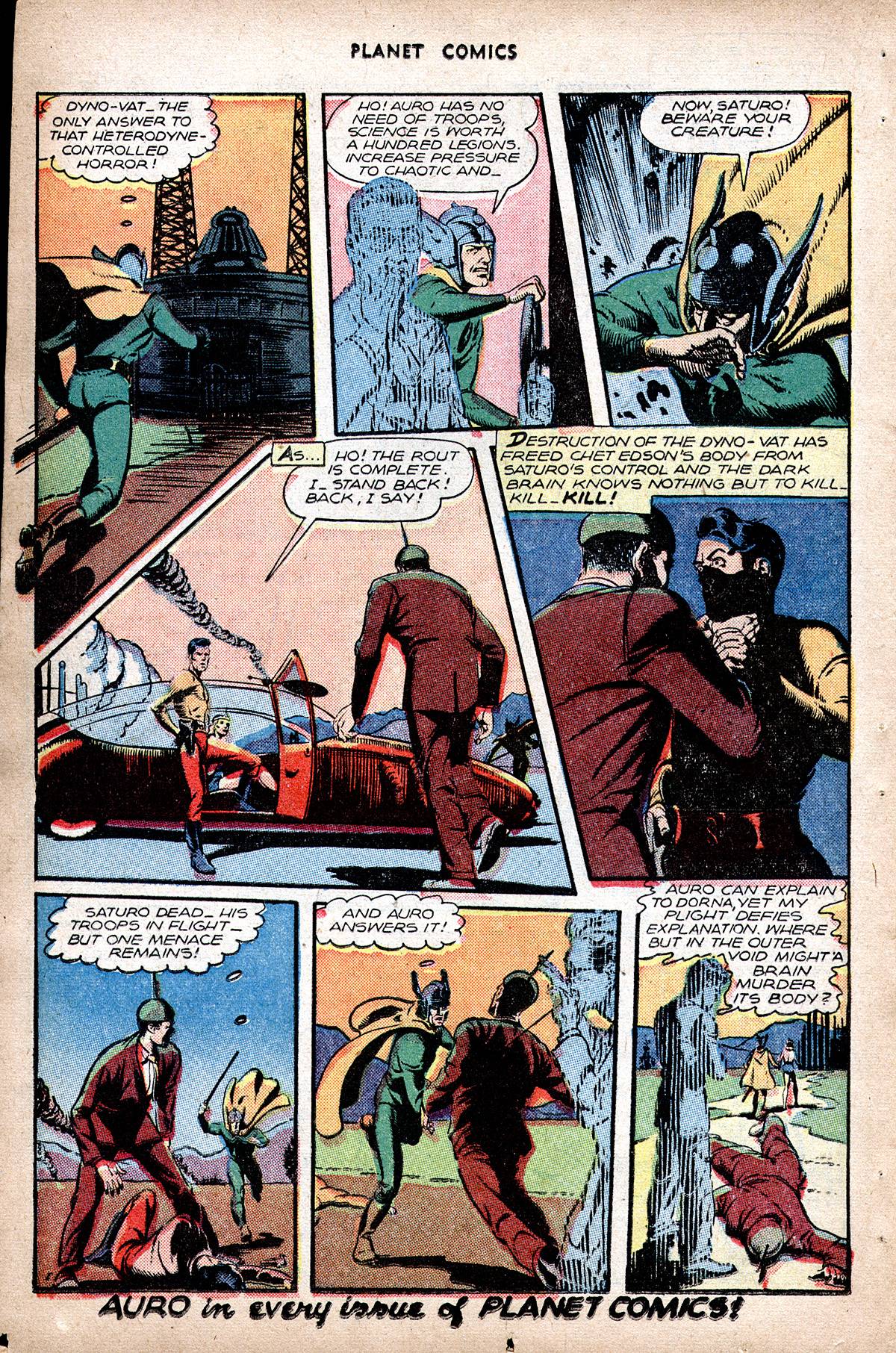 Planet Comics #48 (Fiction House), page 24. Public domain (US).