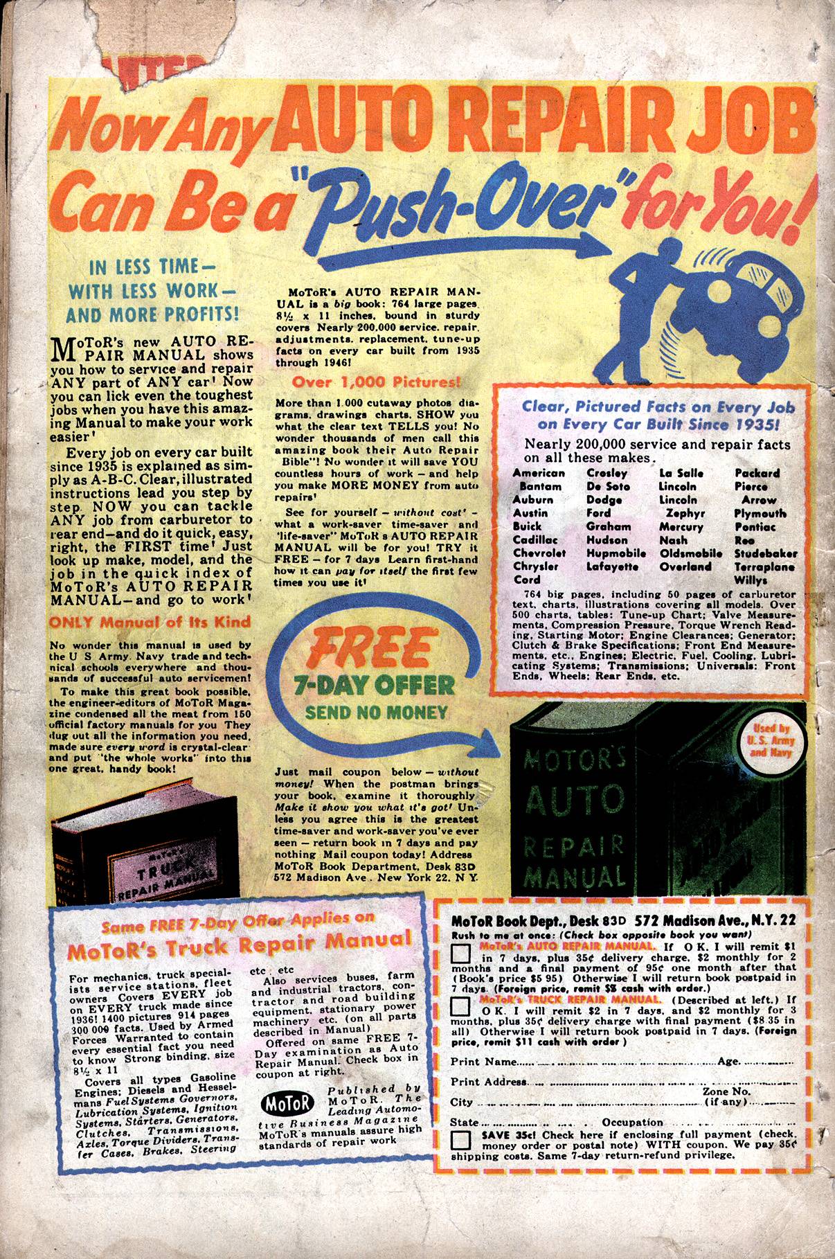 Planet Comics #48 (Fiction House), page 52. Public domain (US).