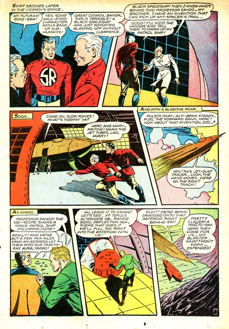 Planet Comics #49 (Fiction House), page 31. Public domain (US).