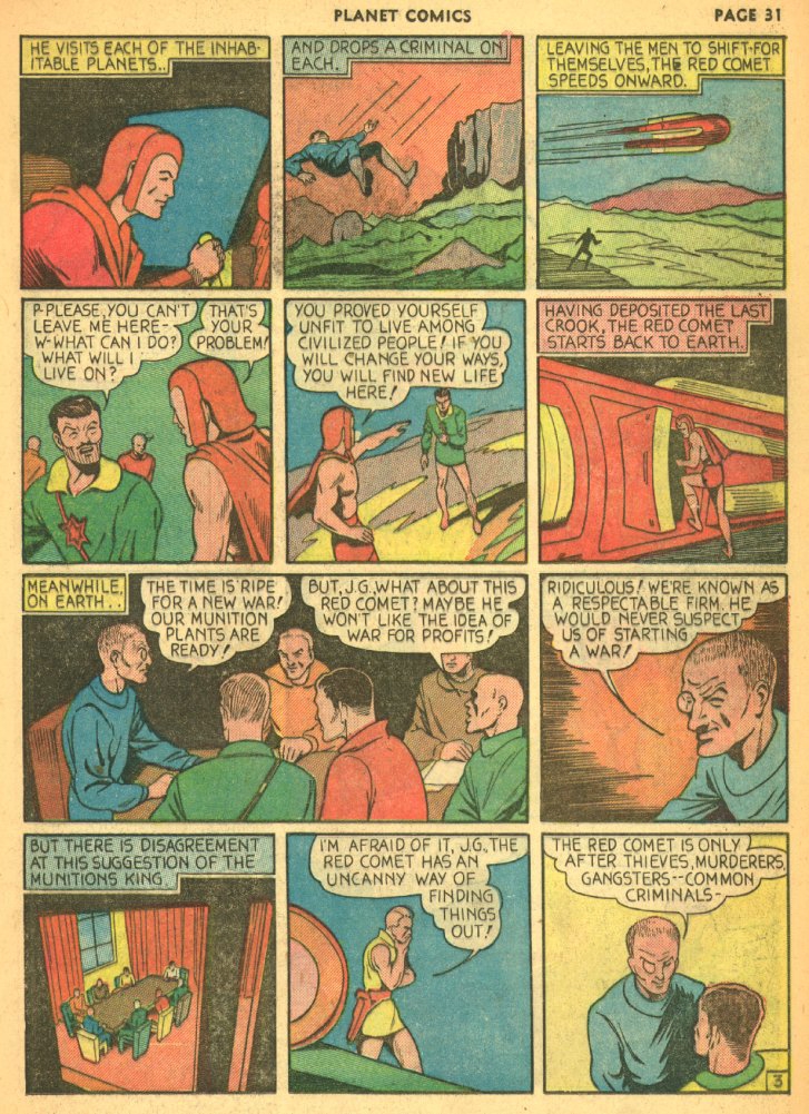 Planet Comics #5 (Fiction House), page 33. Public domain (US).