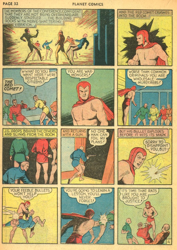 Planet Comics #5 (Fiction House), page 34. Public domain (US).