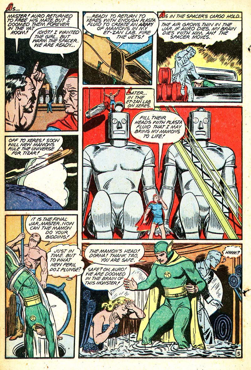 Planet Comics #50 (Fiction House), page 24. Public domain (US).