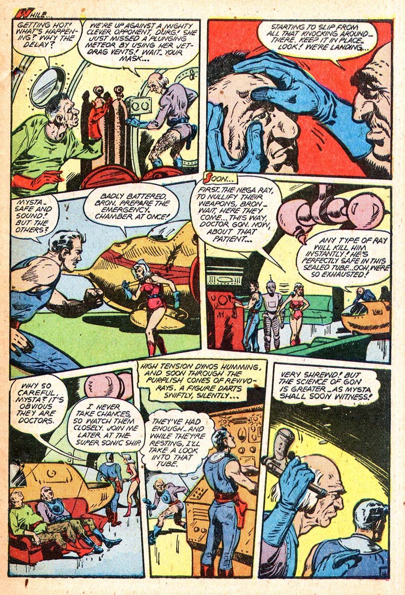 Planet Comics #50 (Fiction House), page 39. Public domain (US).