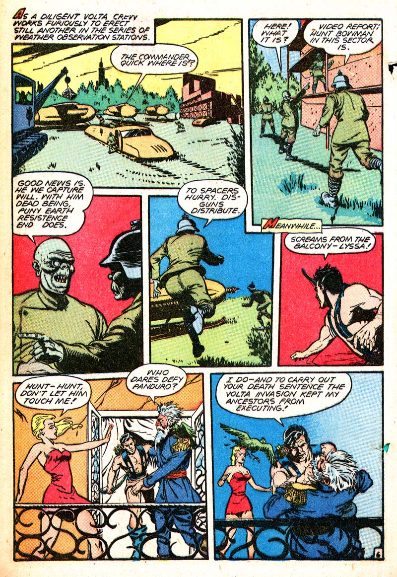 Planet Comics #50 (Fiction House), page 8. Public domain (US).