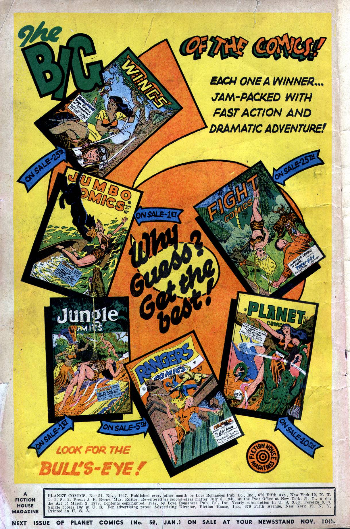 Planet Comics #51 (Fiction House), page 3. Public domain (US).