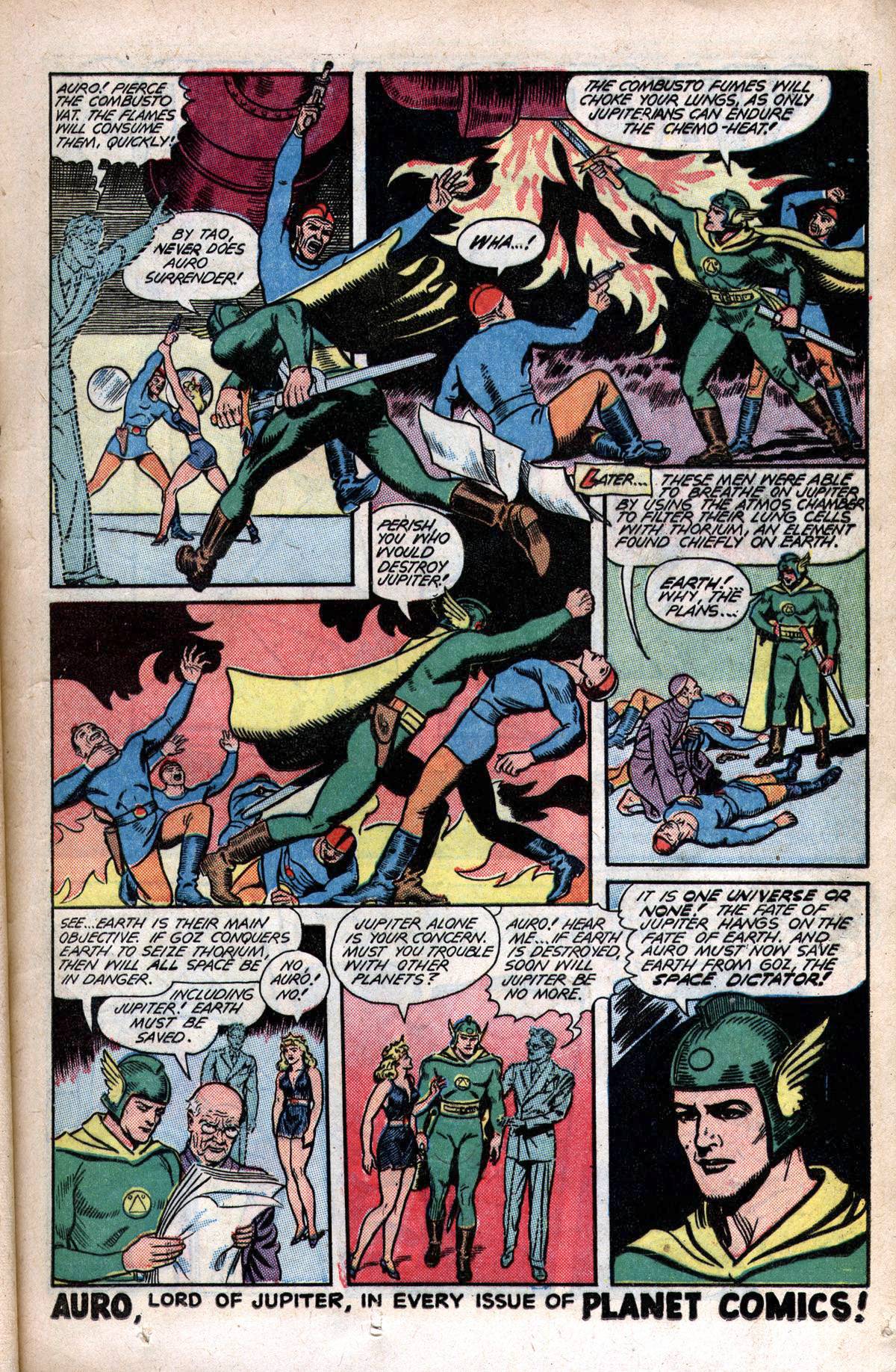 Planet Comics #51 (Fiction House), page 26. Public domain (US).