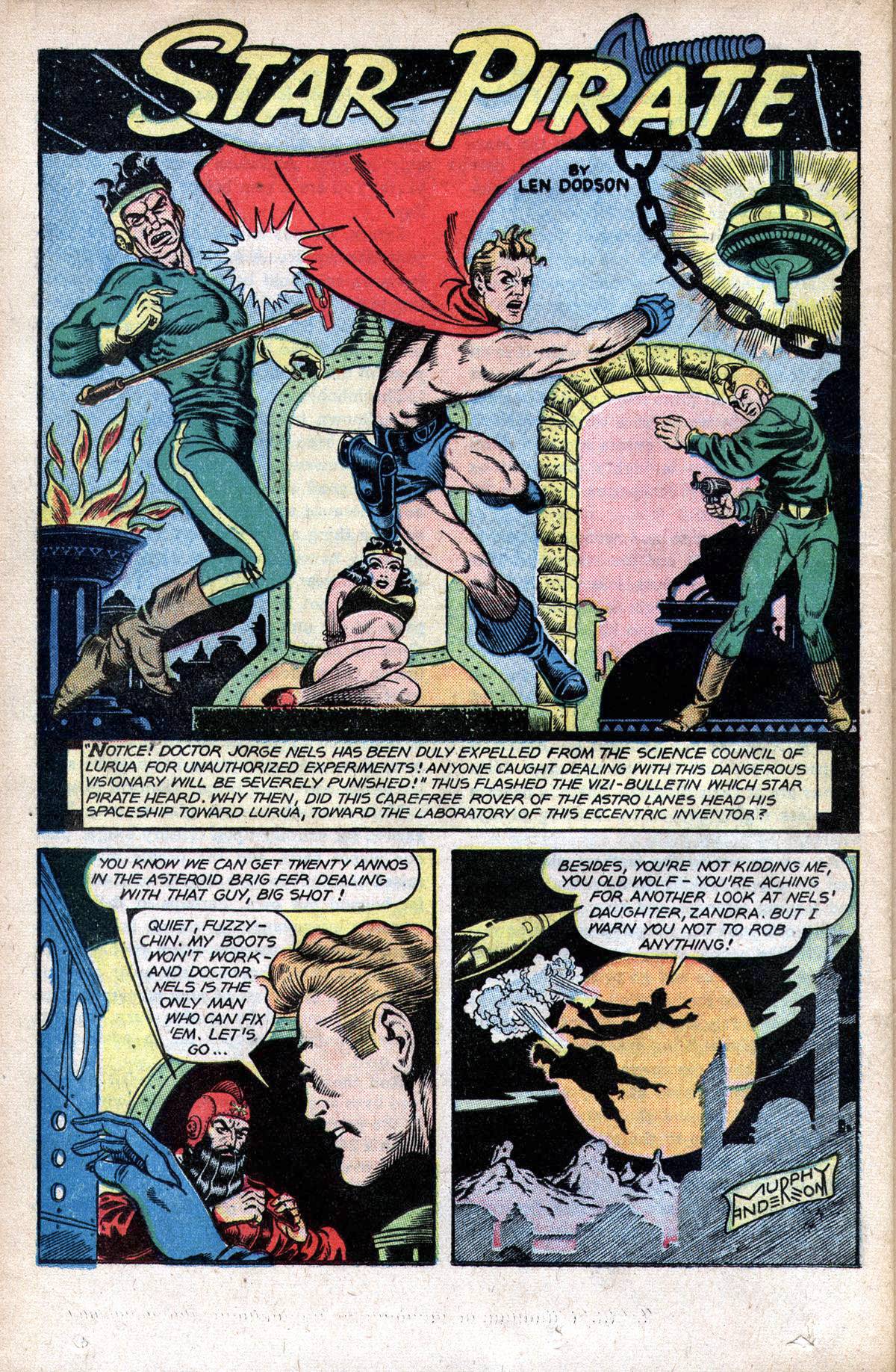 Planet Comics #51 (Fiction House), page 35. Public domain (US).