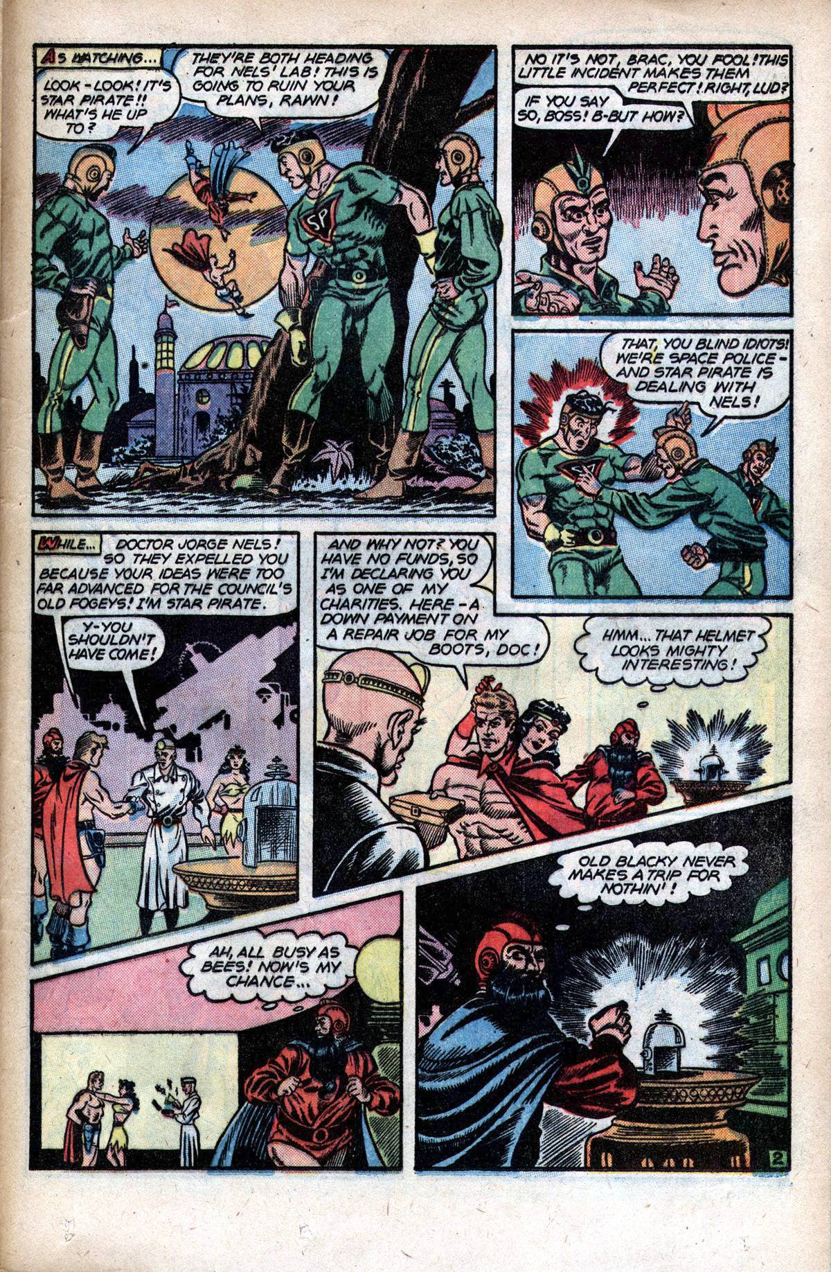 Planet Comics #51 (Fiction House), page 36. Public domain (US).