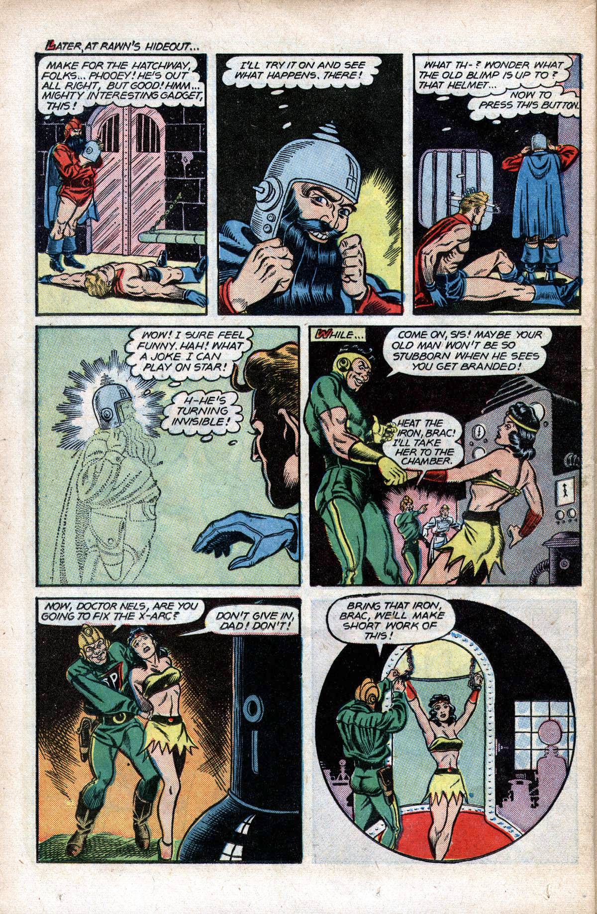 Planet Comics #51 (Fiction House), page 39. Public domain (US).